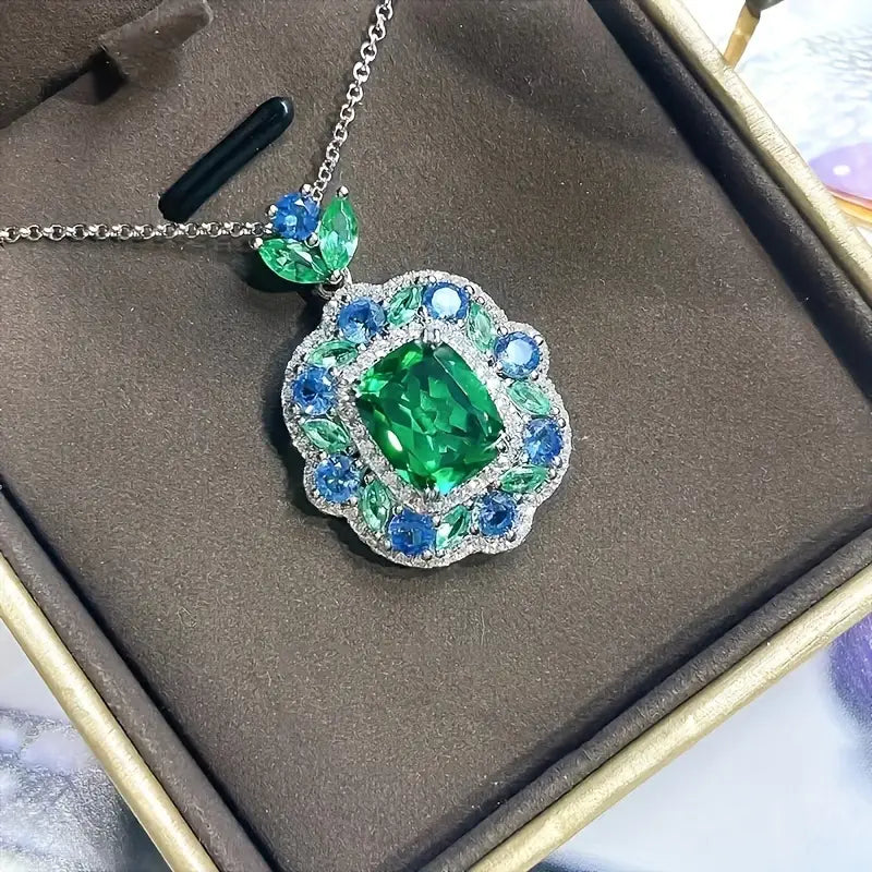 Emerald Series 5K Pendant Necklace