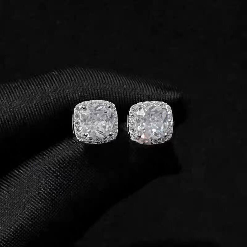 Eternal Sparkle Cushion Earrings