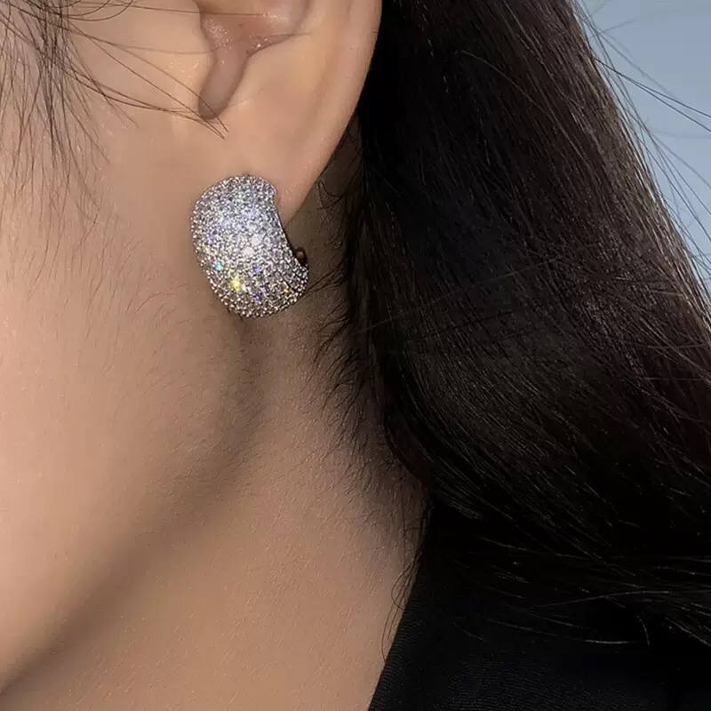 Luna Luxe Crescent Earrings