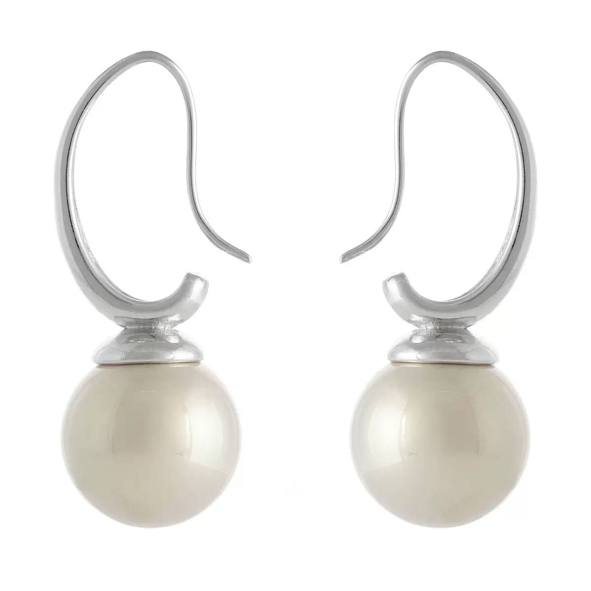 Royal Charm Pearl Stud Earrings