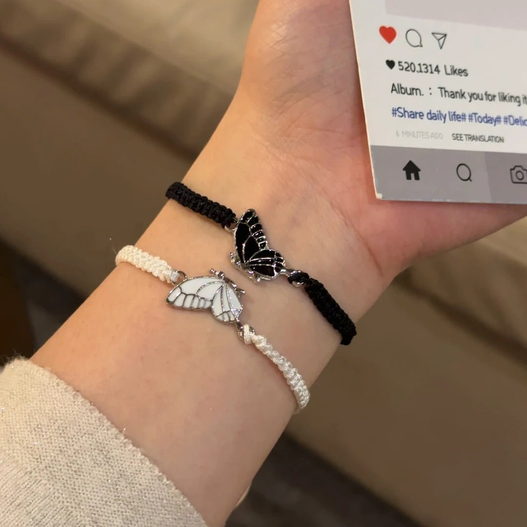 Couple Butterfly Bracelets