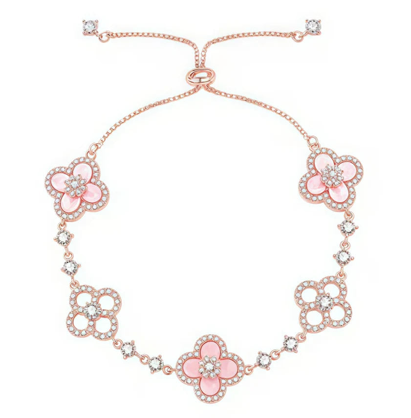 Four-Leaf Fortune Bracelet