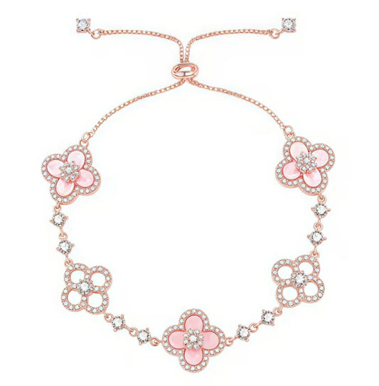 Four-Leaf Fortune Bracelet